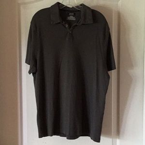 Alfani XL gray striped polo.